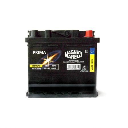 Baterie auto MAGNETI MARELLI PRIMA PMA45ND 12V 45AH, 360A Baterie auto MAGNETI MARELLI PRIMA PMA45ND 12V 45AH, 360A