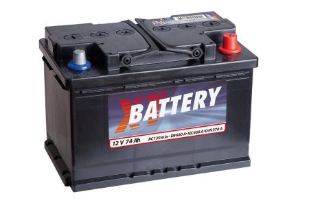 Baterie auto XT BAT Classic 12V 74AH, 600A Baterie auto XT BAT Classic 12V 74AH, 600A