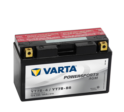 Baterie motocicleta VARTA 507901012A514 Funstart AGM YT7B-BS 12V 7AH, 120A Baterie motocicleta VARTA 507901012A514 Funstart AGM YT7B-BS 12V 7AH, 120A
