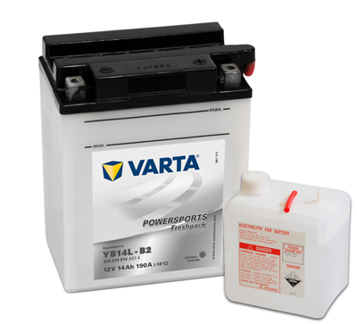 Baterie motocicleta VARTA 514013014A514 POWERSPORTS Freshpack 12V 14AH, 190A Baterie motocicleta VARTA 514013014A514 POWERSPORTS Freshpack 12V 14AH, 190A