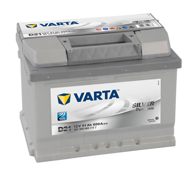 Baterie auto VARTA D21 5614000603162 Silver Dynamic 12V 61AH, 600A Baterie auto VARTA D21 5614000603162 Silver Dynamic 12V 61AH, 600A