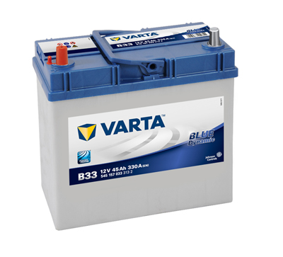 Baterie auto VARTA B33 5451570333132 Blue Dynamic 12V 45AH, 330A Baterie auto VARTA B33 5451570333132 Blue Dynamic 12V 45AH, 330A