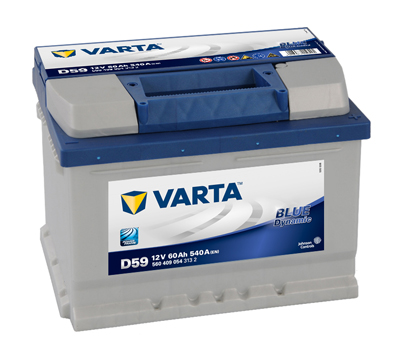 Baterie auto VARTA D59 5604090543132 Blue Dynamic 12V 60AH, 540A Baterie auto VARTA D59 5604090543132 Blue Dynamic 12V 60AH, 540A