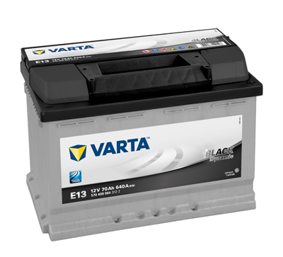 Baterie auto VARTA E13 5704090643122 Black Dynamic 12V 70AH, 640A Baterie auto VARTA E13 5704090643122 Black Dynamic 12V 70AH, 640A
