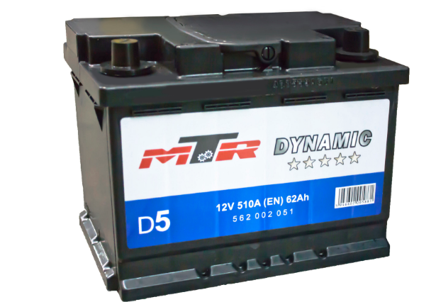 Baterie auto MTR Dynamic L2 12V 62AH, Baterie auto MTR Dynamic L2 12V 62AH,