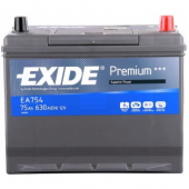 Baterie auto EXIDE EA754 PREMIUM 12V 75AH, 630A
