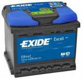 Baterie auto EXIDE EB442 EXCELL 12V 44AH, 420A