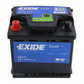 Baterie auto EXIDE EB501 EXCELL 12V 50AH, 450A