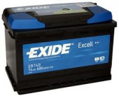 Baterie auto EXIDE EB740 EXCELL 12V 74AH, 680A