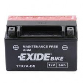 Baterie motocicleta EXIDE EBYTX7A-BS MAINTENANCE FREE 12V 6AH, 90A