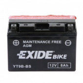 Baterie motocicleta EXIDE EBYT9B-BS MAINTENANCE FREE 12V 8AH, 110A