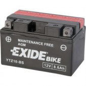 Baterie motocicleta EXIDE EBYTZ10-BS MAINTENANCE FREE 12V 8.6AH, 120A