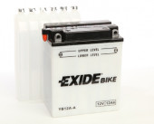 Baterie motocicleta EXIDE EBYB12A-A CONVENTIONAL 12V 12AH, 165A
