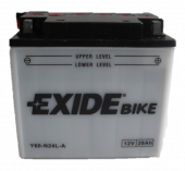 Baterie motocicleta EXIDE EBY60-N24L-A CONVENTIONAL 12V 28AH, 280A