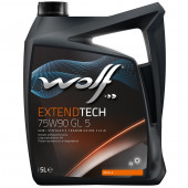 Ulei pentru cutie viteze manuala Wolf Extendtech GL 5 75W90 5L