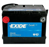 Baterie auto EXIDE Excell EB608 12V 60AH, 640A