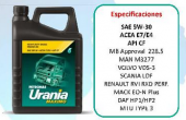 ULEI MOTOR PETRONAS URANIA MAXIMO 5W30 5L